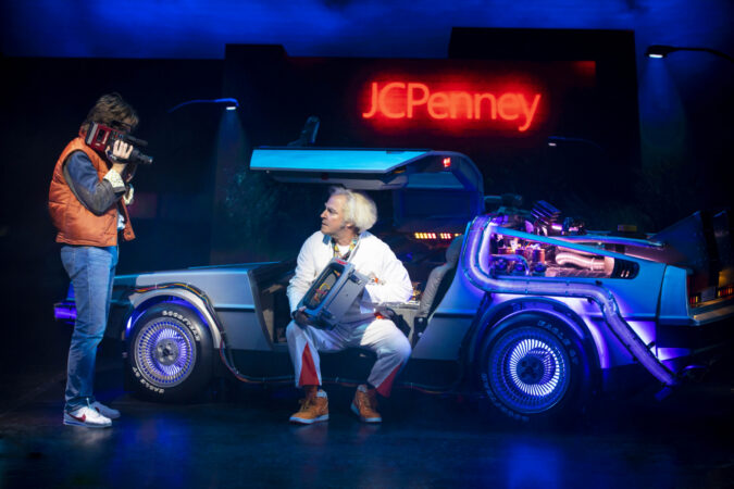 Back to the Future_Manchester Opera House_Production Photos_2020_Olly Dobson and Roger Bart_HR
