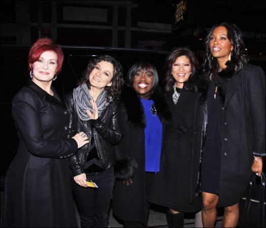 Sharon Osbourne, Sara Gilbert, Sheryl Underwood, Julie Chen and Aisha Tyler