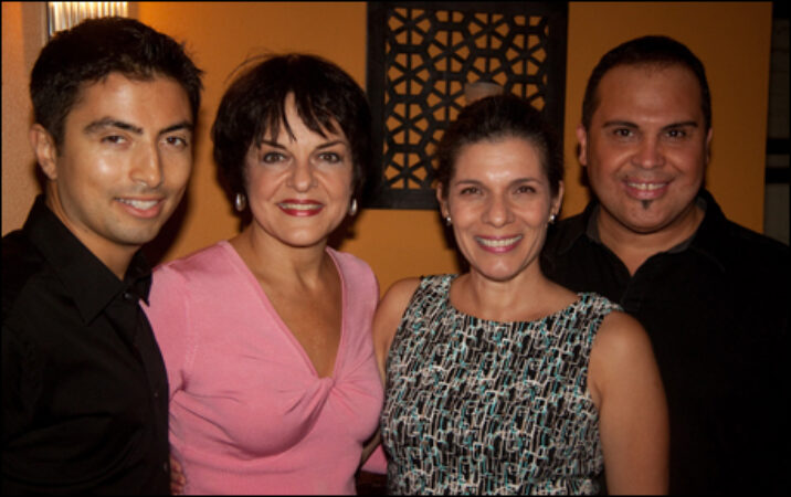 Shaun Taylor-Corbett, Priscilla Lopez, Blanca Camacho and Eliseo Roman