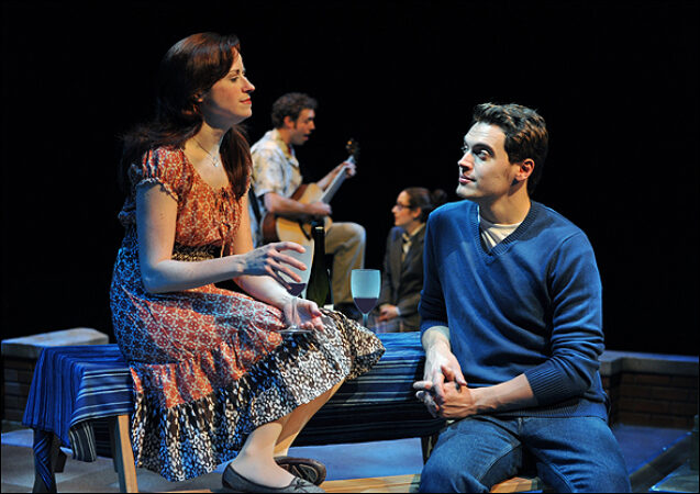 Heidi Kettenring and Erich Bergen