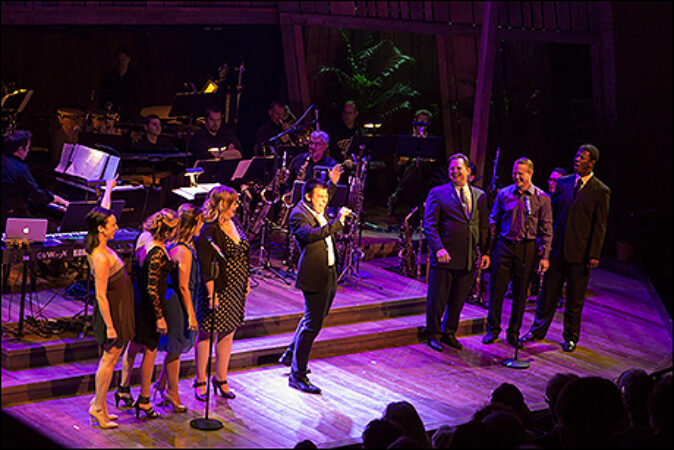 Christopher Mueller and the cast of <i>Brother Russia</i> sing "Dolgaya River"