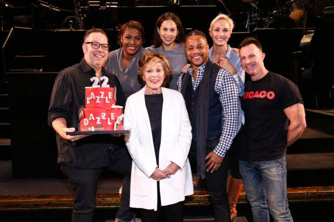 Chicago_Broadway_Celebrates_22_Years_2018_Evan Harrington_Raena White_Bianca Marroquín_Fran Weissler_Cuba Gooding Jr._Amra-Faye Wright_R. Lowe_HR
