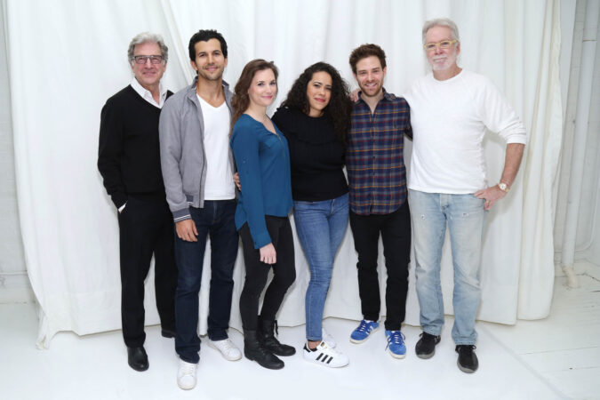 Actually, We're F**ked_Off-Broadway_Meet & Greet_2019_Matt Williams_Gabriel Sloyer_Mairin Lee_Keren Lugo_Ben Rappaport_ John Pasquin_HR