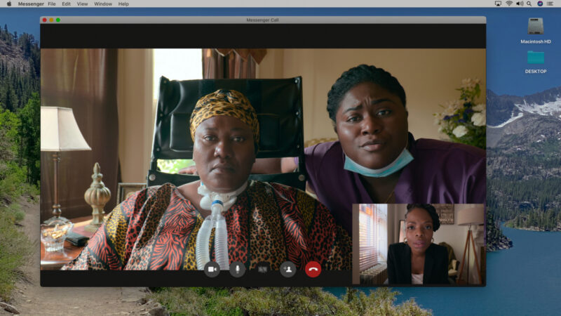 Social Distance_Netflix_Production Photos_2020_Larita Brooks, Danielle Brooks, and Marsha Stephanie_HR