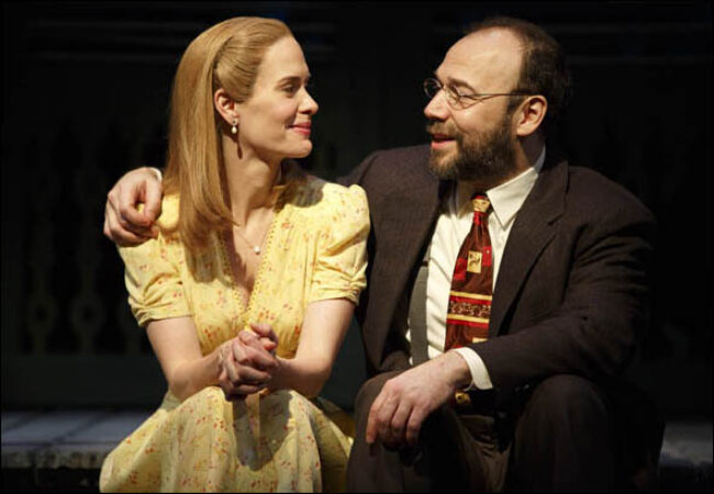Sarah Paulson and Danny Burstein