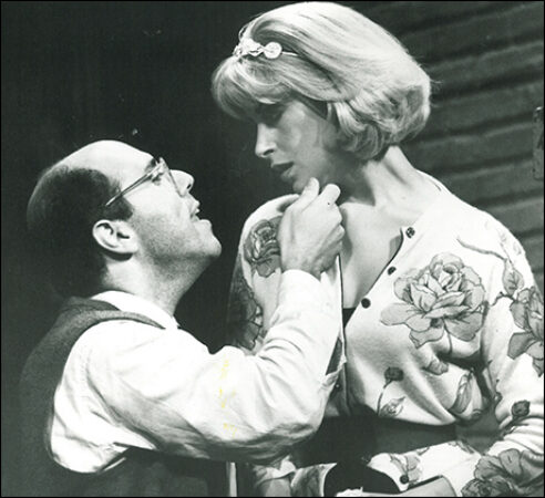 Lee Wilkof and Ellen Greene in <i>Little Shop</i>