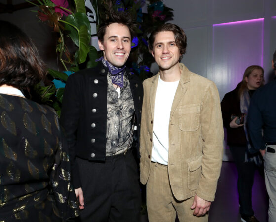 62nd annual Grammy Awards Celebration_2020_ Reeve Carney and Aaron Tveit_HR