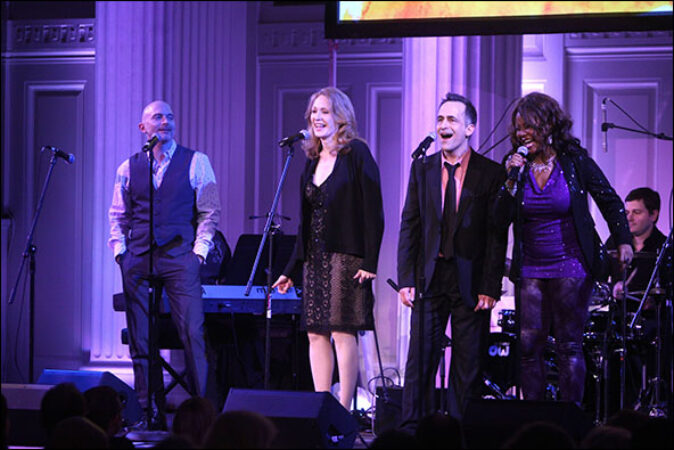 Michael Cerveris, Jan Maxwell, David Pittu and Tonya Pinkins