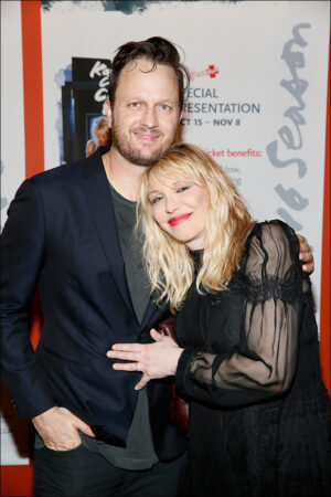 Todd Almond and Courtney Love