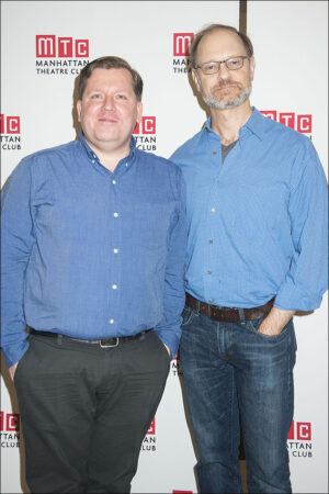 David Lindsay-Abaire and David Hyde Pierce
