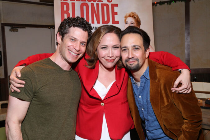 Photos: Lin-Manuel Miranda and Thomas Kail Visit Andréa Burns at Smart ...