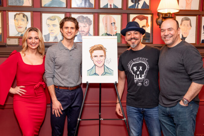 Aaron Tveit_Sardis Portrait_2022_Jessica Lee Golden, Aaron Tveit, Ricky ﻿Rojas, and Danny Burstein_HR