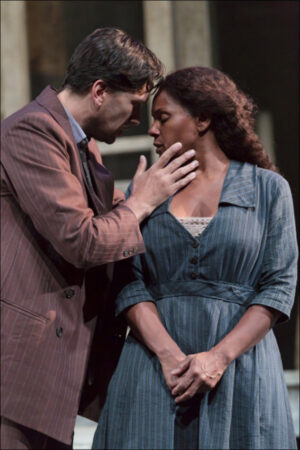 Audra McDonald and Will Swenson