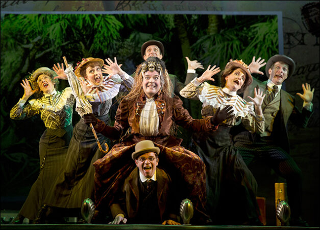 Jefferson Mays and cast
