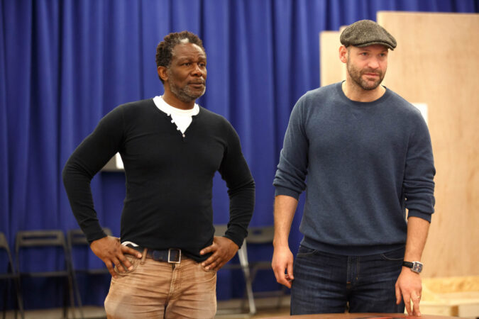 Julius_Caesar_Shakespeare_in_the_Park_Rehearsals_2017_John Douglas Thompson_Corey Stoll _HR