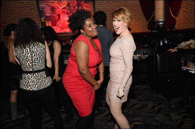 Adrienne C. Moore and Molly Ringwald