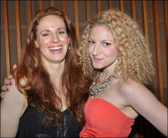 Teal Wicks and Lauren Molina