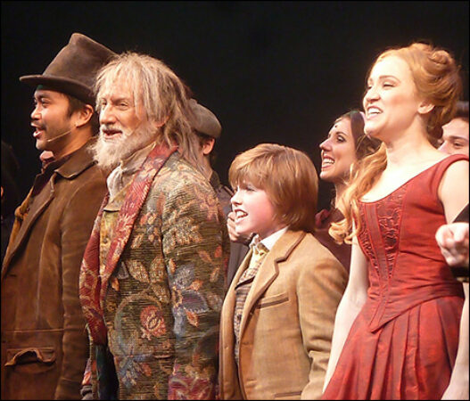 Jose Llana, David Garrison, Tyler Moran and Betsy Morgan