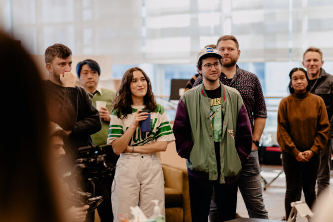 All Out: Comedy About Ambition Broadway Rehearsal Photos 2025 HR