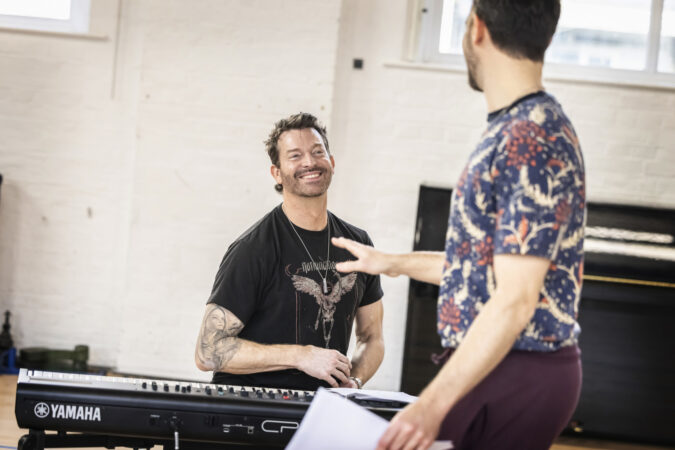 Already Perfect UK Rehearsal Photos 2025  Levi Kreis and Yiftach 'Iffy' Mizrahi HR