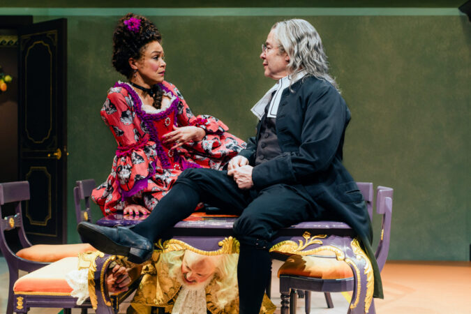 Tartuffe New York Theatre Workshop Production Photo Amber Gray Matthew Broderick