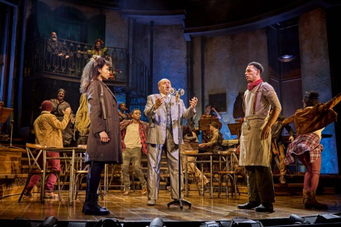 Hadestown West End Production Photos 2026 Bethany Antonia, Clive Rowe, Marley Fenton HR