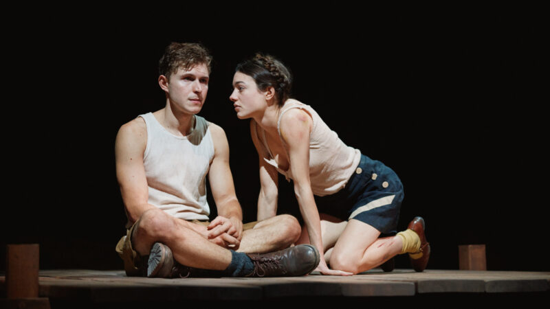 Camp Siegfried_Second Stage Theater_Production Photos_2022_Johnny Berchtold and Lily McInerny_HR