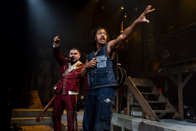 Mexodus Off-Broadway Opening Night 2026 Brian Quijada and Nygel D. Robinson HR