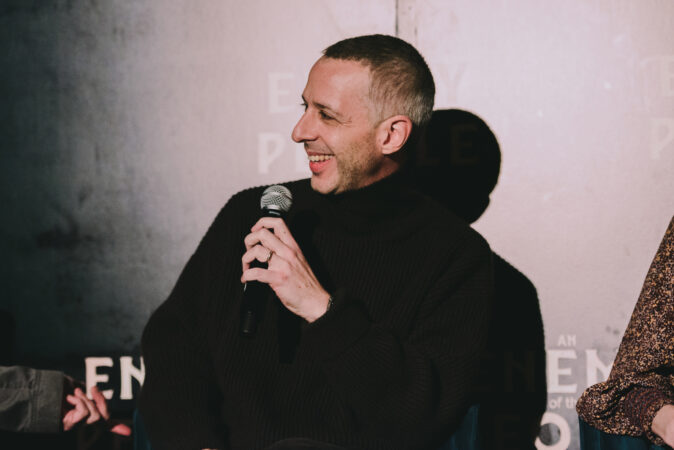 An Enemy of the People Broadway Press Event 2023 Jeremy Strong HR