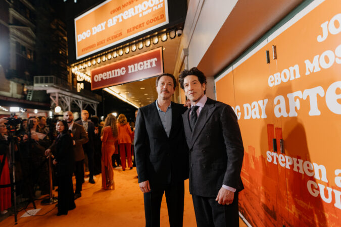 Dog Day Afternoon Broadway Opening Night 2026 Ebon Moss Bachrach and Jon Bernthal HR