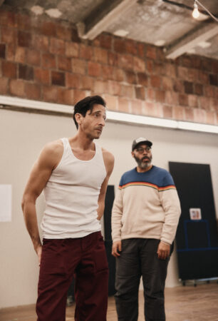 Fear of 13 Broadway Rehearsal Photos 2026 Adrien Brody and Eddie Cooper HR