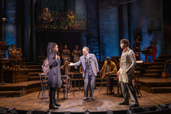 Hadestown Broadway Production Photos 2025 Morgan Dudley, Kurt Elling, Jack Wolfe HR