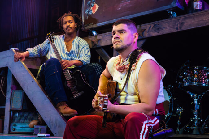 Mexodus Off-Broadway Production Photos 2025 Nygel D. Robinson and Brian Quijada HR