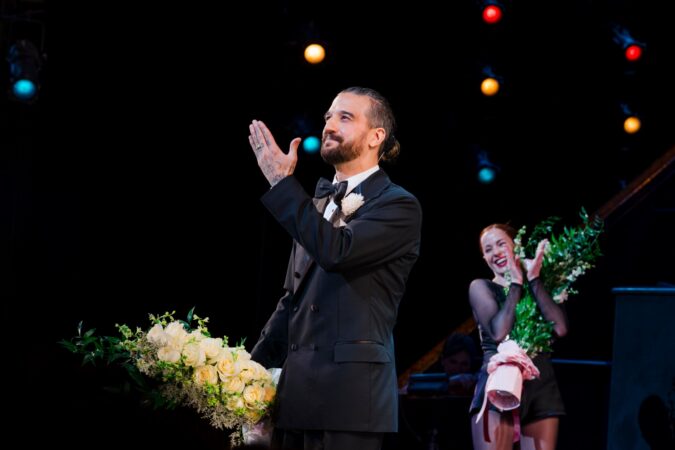 Chicago Broadway Curtain Call 2026 Mark Ballas and Whitney Leavitt HR