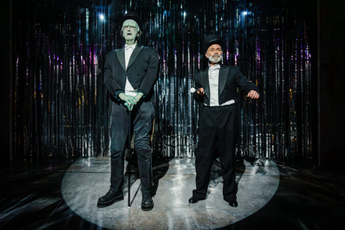 Young Frankenstein UK Production Photos 2025 Pete Gallagher and ﻿Daniel Brocklebank HR