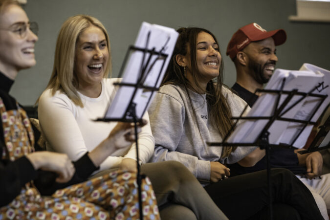Starry_London_Rehearsal Photos_2022_Milo McCarthy,Natalie Paris, Maiya Quansah Breed, and Adrian Hansel_HR
