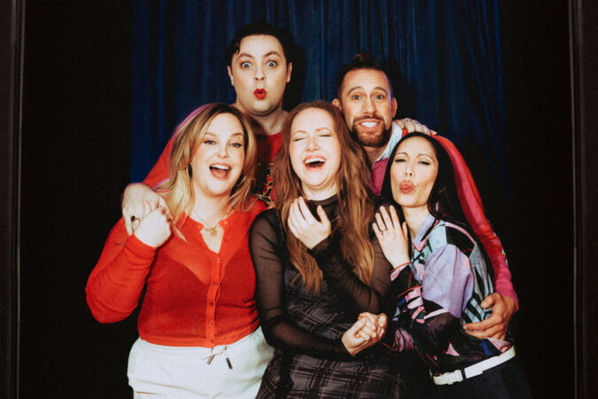 Operation Mincemeat Broadway Exit Interview 2026 David Cumming, Jak Malone, Natasha Hodgson, ﻿Zoë Roberts, and Claire-Marie Hall HR