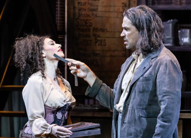 Sweeney Todd La Mirada Theatre Production Photos 2026 Lesli Margherita Will Swenson HR