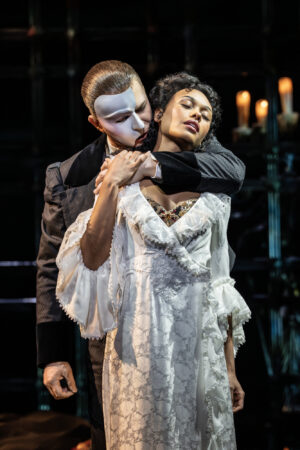 The Phantom of the Opera West End Production Photos 2026 Dean Chisnall and Beatrice Penny Touré HR