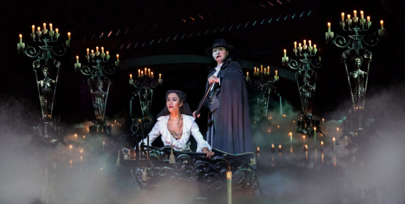 The Phantom of the Opera London Production Photos 2021 Lucy St. Louis and Killian Donnelly HR