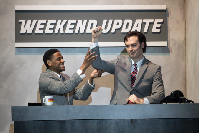 Not Ready for Prime Time  Off-Broadway Production Photos 2025 Jared Grimes and ﻿Woodrow Proctor HR