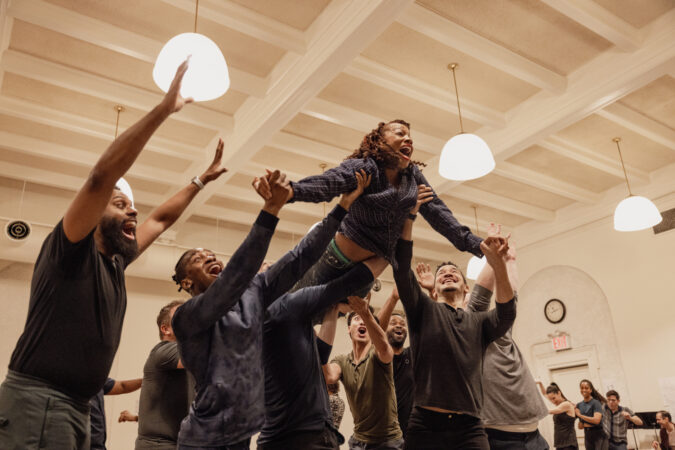 Wonderful Town NYCC Encores! Press Event 2025 Anika Noni Rose HR