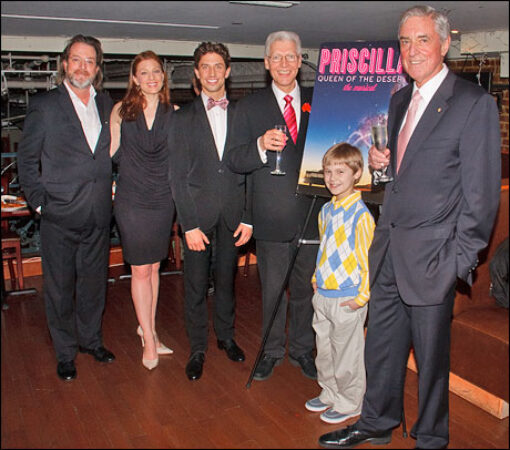 C. David Johnson, Jessica Phillips, Nick Adams, Tony Sheldon, Luke Mannikus and Phillip Scanlan