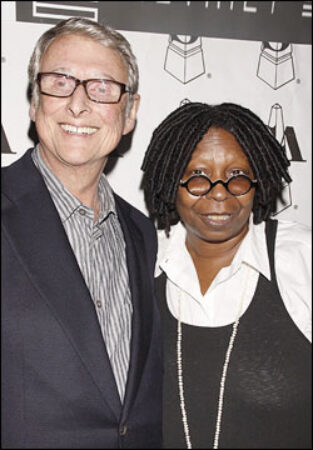 Mike Nichols and Whoopi Goldberg