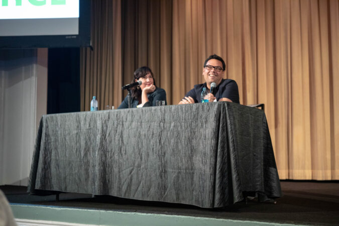 Dramatists_Guild_National_Conference_2018_Kristen Anderson-Lopez_Bobby Lopez_HR