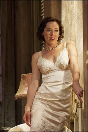 Moya O'Connell in <i>Cat on a Hot Tin Roof</i>