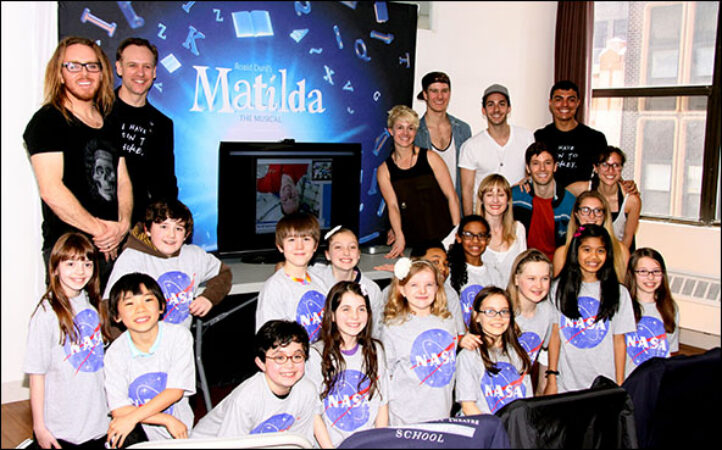 The cast of <i>Matilda</i>
