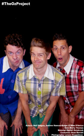 Neil Dingow, Andrew Keenan-Bolger and Mike D'Amico HR