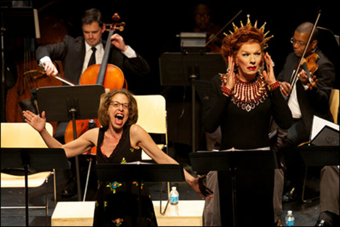 Jackie Hoffman, John "Lypsinka" Epperson