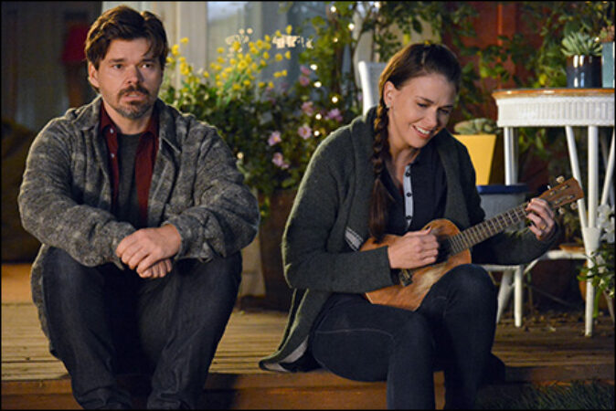 Hunter Foster and Sutton Foster